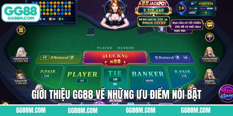 Giới thiệu GG88 về những ưu điểm nổi bật