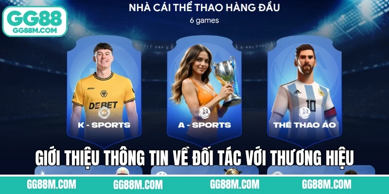 Giới thiệu thông tin về đối tác với thương hiệu