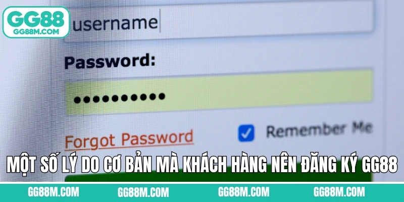 Một số lý do cơ bản mà khách hàng nên đăng ký GG88 Một số lý do cơ bản mà khách hàng nên đăng ký GG88